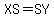 XS=SY