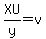 XU%2Fy=v