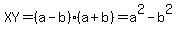 XY=%28a-b%29%28a%2Bb%29=a%5E2-b%5E2