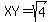 XY=sqrt%284%29