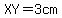 XY+=+3cm