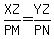 XZ%2FPM=YZ%2FPN