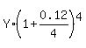 Y%2A%281%2B0.12%2F4%29%5E4