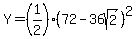 Y=%281%2F2%29%2872-36sqrt%282%29%29%5E2