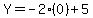 Y=-2%280%29%2B5