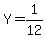 Y=1%2F12