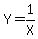 Y=1%2FX