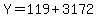 Y=119%2B3172