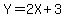 Y=2X%2B3