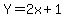 Y=2x%2B1
