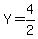 Y=4%2F2