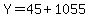 Y=45%2B1055