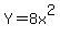 Y=8x%5E2
