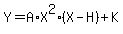 Y=A%2AX%5E2%28X-H%29%2BK
