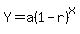 Y=a%281-r%29%5Ex