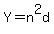Y=n%5E2d