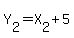 Y%5B2%5D=X%5B2%5D%2B5