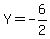 Y+=+-6%2F2+