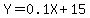 Y+=+0.1X+%2B+15
