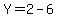Y+=+2+-+6