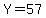 Y+=+57