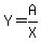 Y+=+A%2FX