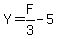 Y+=+F%2F3+-+5
