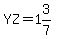 YZ=1%26+3%2F7