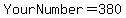 YourNumber+=+380