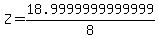 Z=18.9999999999999%2F8