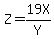 Z=19X%2FY