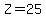 Z=25