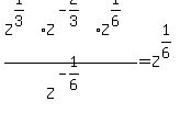 Z%5E%281%2F3%29%2A+Z%5E%28-2%2F3%29%2AZ%5E%281%2F6%29%2FZ%5E%28-1%2F6%29=Z%5E%281%2F6%29