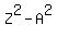 Z%5E2-A%5E2