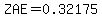 ZAE=0.32175