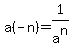 a%28-n%29=1%2Fa%5En