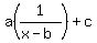 a%281%2F%28x-b%29%29%2Bc