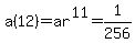 a%2812%29+=+ar%5E11+=+1%2F256