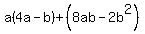 a%284a-b%29%2B%288ab-2b%5E2%29