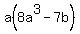 a%288a%5E3-7b%29