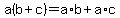 a%28b%2Bc%29+=+a%2Ab%2Ba%2Ac