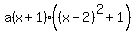 a%28x%2B1%29%28%28x-2%29%5E2%2B1%29