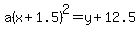 a%28x%2B1.5%29%5E2=y%2B12.5