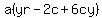 a%28yr+-+2c+%2B+6cy%29