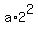 a%2A2%5E2
