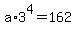 a%2A3%5E4=162