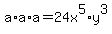 a%2Aa%2Aa+=+24x%5E5%2Ay%5E3