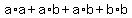 a%2Aa%2Ba%2Ab%2Ba%2Ab%2Bb%2Ab