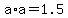 a%2Aa=1.5
