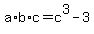 a%2Ab%2Ac+=+c%5E3+-+3